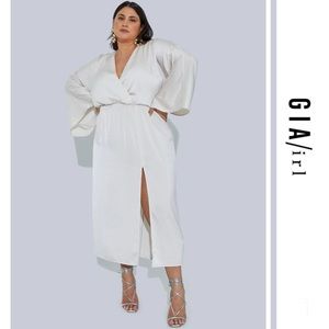 GIA/irl Alayiah Midi Dress - Ivory